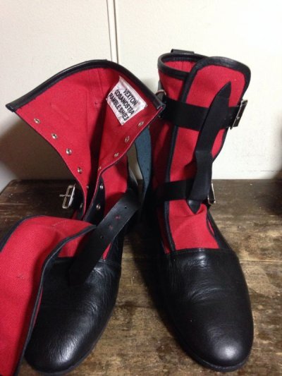 画像3: 8Hole bondage boots Red/Black