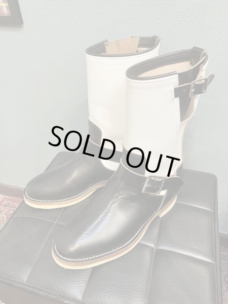 画像1:  SAMPLE品　2tone knifepoket engineerboots 50stype (1)