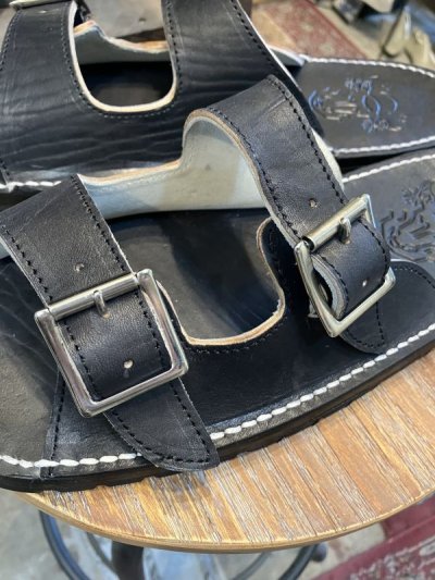 画像1: Original steerhide sandals