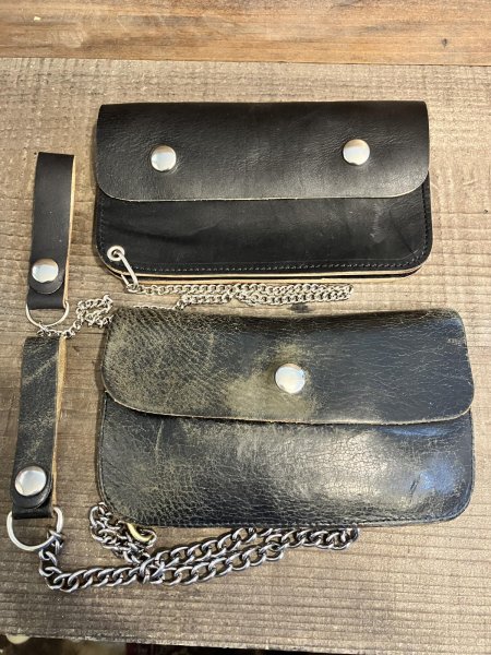 画像1: Original steerhide Wallet  ※現在在庫1 (1)