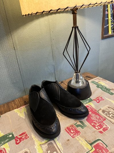 画像2: 在庫のみ30% 黒とネイビーがあります。SLIP ON dress shoes johnsons type